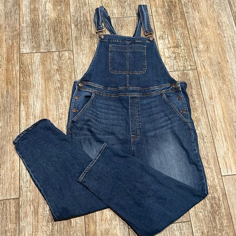 J. Crew Blue Denim Overalls